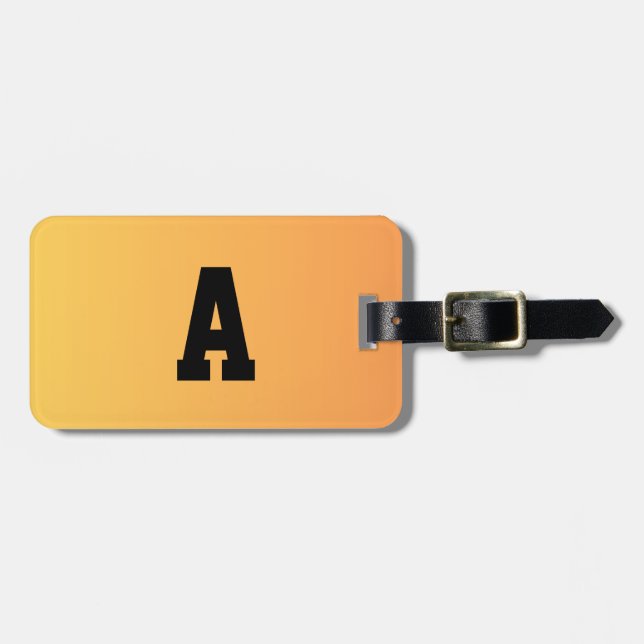 Cute Plain with Simple Design Bagagebricka (Horisontell Framsida)