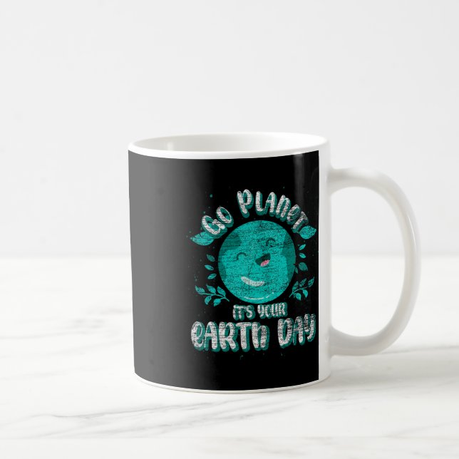 Cute Planet Birthday Lundny Go Planet din Eart Kaffemugg (Höger)