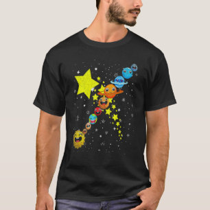 Cute Planets Astronomer Science Space Travel Astro T Shirt