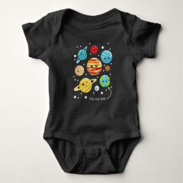 Cute Planets, Kawaii Planets, Space, Cosmos, Stars T Shirt