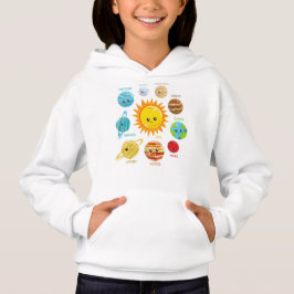 Cute Planets, Solar System, Space, Cosmos, Galaxy T Shirt