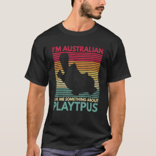 Cute Platypus-citat för en monotreme-platypus T Shirt