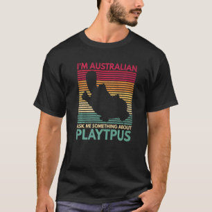 Cute Platypus-citat för en monotreme-platypus T Shirt