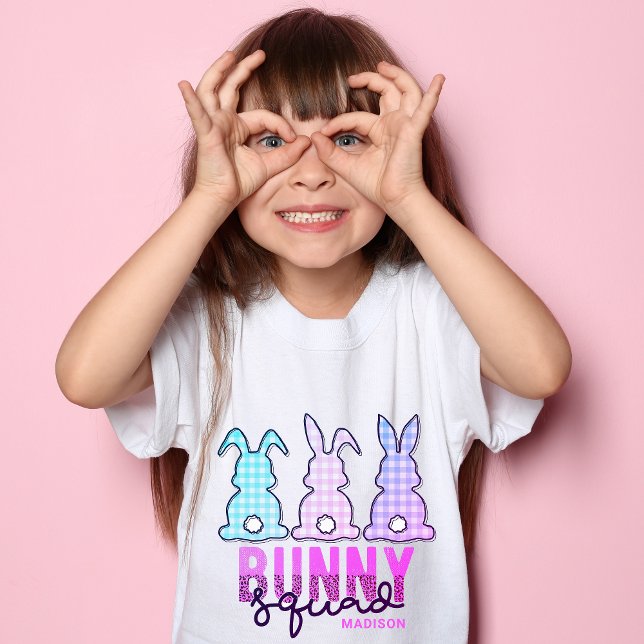 Cute Play Bunny Squad Rabbit Personlig T Shirt (Skapare uppladdad)