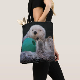 Cute Players Sea Otters Tygkasse