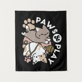 Cute Playful Cats Design – Fun Paws and Play Art
