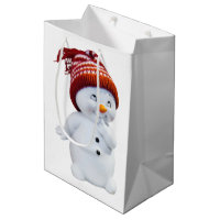 CUTE PLAYFUL SNÖGUBBE