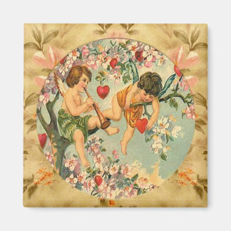 Cute Playubs Vintage Anpassningsbar Magnet