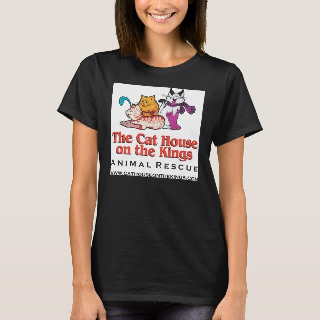 Cute plus storlek t-shirt (Framsida)