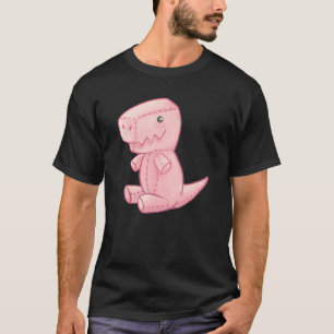 Cute Plush Tyrannosaurus Rex Leksak Dinosaur T Shirt