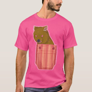 Cute Pocket Animal Aussie Outback Australia Wildli T Shirt
