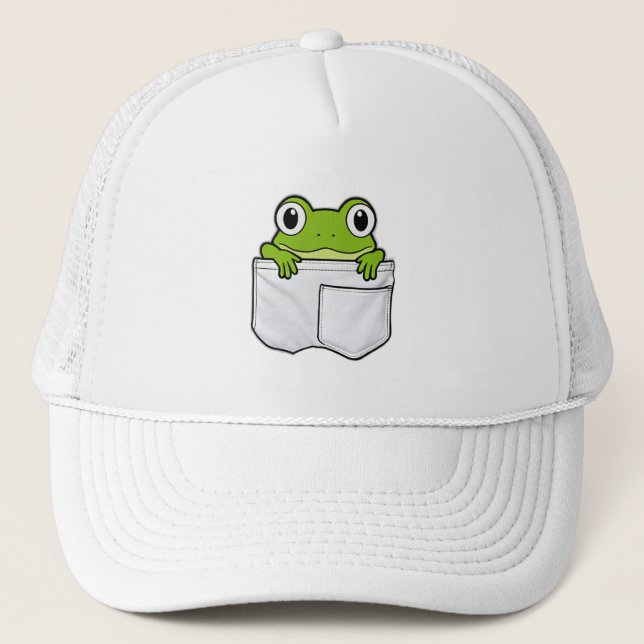 Cute Pocket Frog Keps (Framsida)