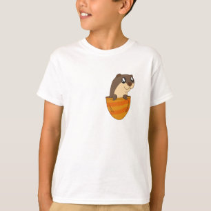 Cute Pocket Otter T Shirt