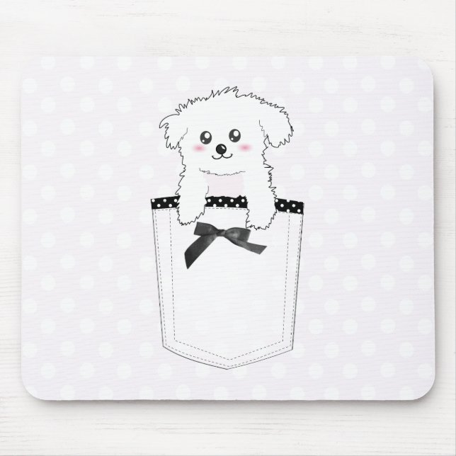 Cute Pocket Puppy-Hund Musmatta (Framsidan)