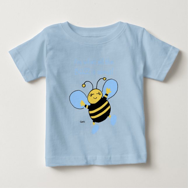 Cute Pojke Clothing with Bee Tee Shirt (Framsida)