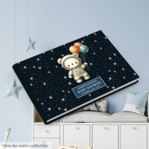 Cute Pojke Guest Bok Nalle Astronaut