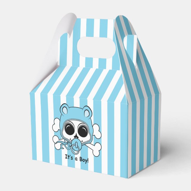 Cute Pojke Skull Presentaskar (Baksidan Sidan)