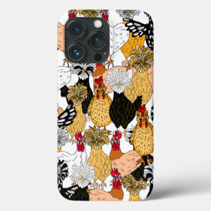 Cute Poland Chickens and Hens