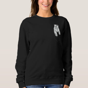 Cute Polar Bear För manar Women Arktis Bears Pocke T Shirt