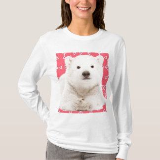 Cute Polar Bear Long Sleeve Tshjrt T Shirt