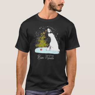 Cute Polar Bear Penguin jul T Shirt