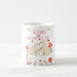 Cute Polar Bears Christmas Mug Kaffemugg