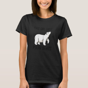 Cute Polar Bears Wildlife Nature Wilderness T Shirt