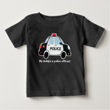 Cute Police Car T-Shirt - Baby - Småbarn - Kids
