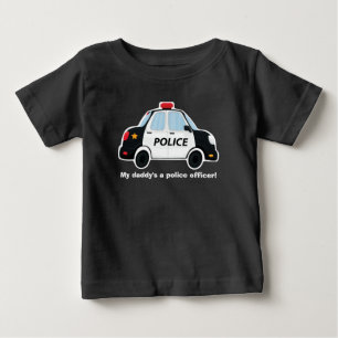 Cute Police Car T-Shirt - Baby - Småbarn - Kids