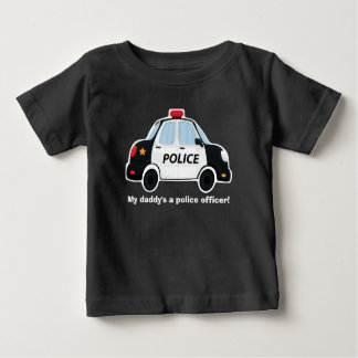 Cute Police Car T-Shirt - Baby - Småbarn - Kids