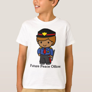 Cute Polisman med baton T Shirt