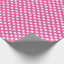 Cute Polka Dot Seamless Mönster på Rosa Background
