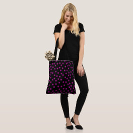 Cute Polka dots Halloween Tygkasse