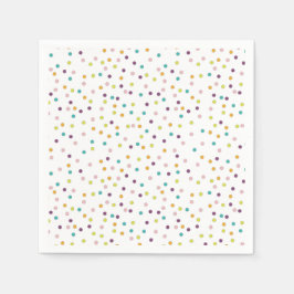 Cute Polka Pappra Tallrikar Pappersservett