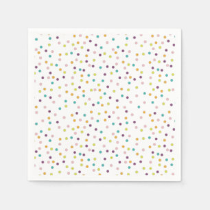 Cute Polka Pappra Tallrikar Pappersservett