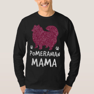 Cute Pom Hund Funny Pommern Mamma Pet Owner T Shirt