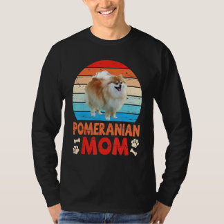 Cute Pommern Hund Mamma Lycklig Mor Mamma So T Shirt