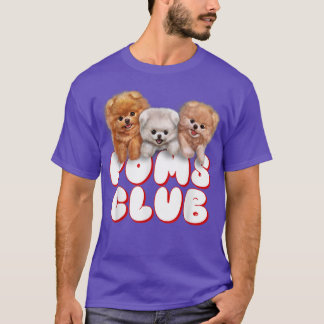 Cute Pommern Puppy, Poms Klubb, Baby Hund T Shirt