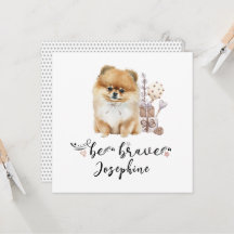 Cute Pommern-valpen, var modig citat