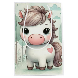 Cute Pony i en giftig skogsgiftpåse