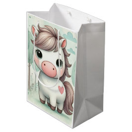 Cute Pony i en giftig skogsgiftpåse