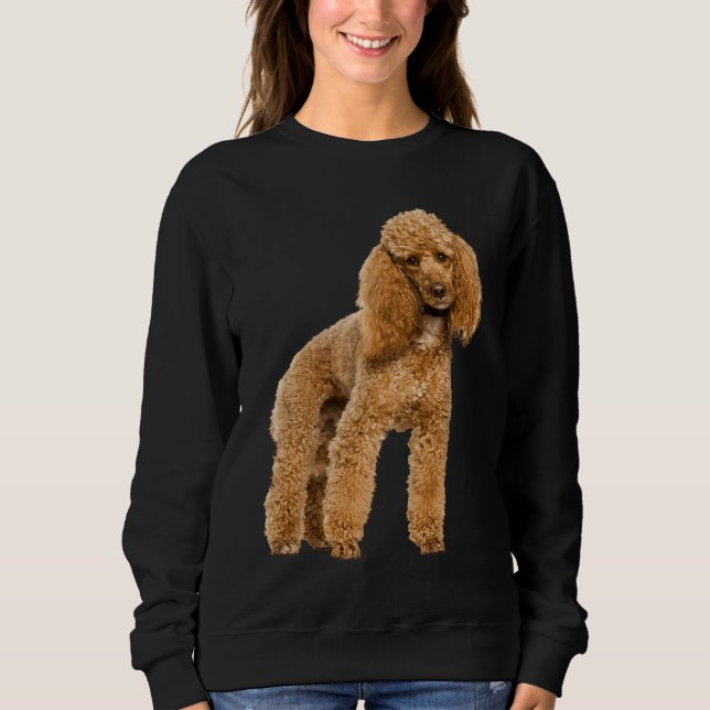 Cute poodle t shirt (Framsida)