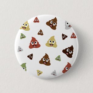 Cute Poop emoji, konstiga presentidéer Knapp
