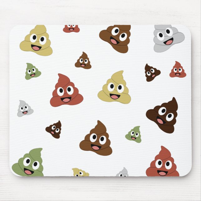 Cute Poop emoji, konstiga presentidéer Musmatta (Framsidan)