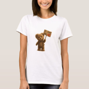 Cute Poor Bear Birthday Halloween Women's T-Shirt