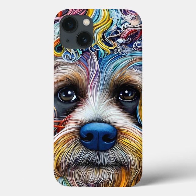 Cute Pop Art Terrier (Baksida)