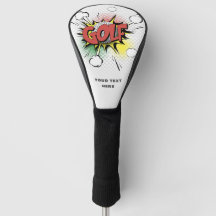 Cute Pop illustration - Golf Head Cover