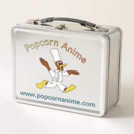 Cute Popcorn Anime Chef Ducky Kazoo Lunchbox
