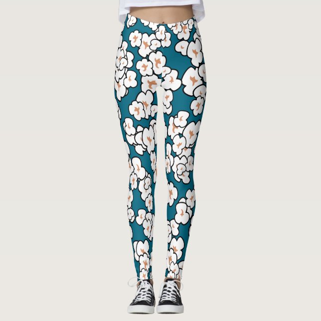 Cute Popcorn Leggings (Framsida)