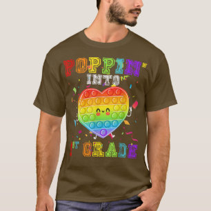 Cute Poppin till första Klass-fonden Leksak första T Shirt
